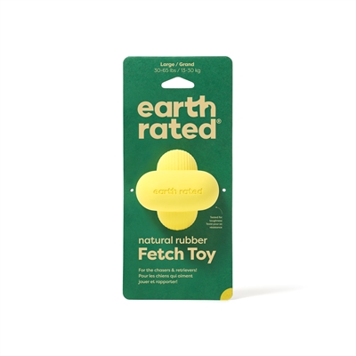 EARTH RATED FETCH TOY RUBBER 10X6,5X10 CM