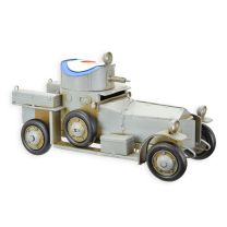 A TIN MODEL OF A WWI ARMOURED CAR