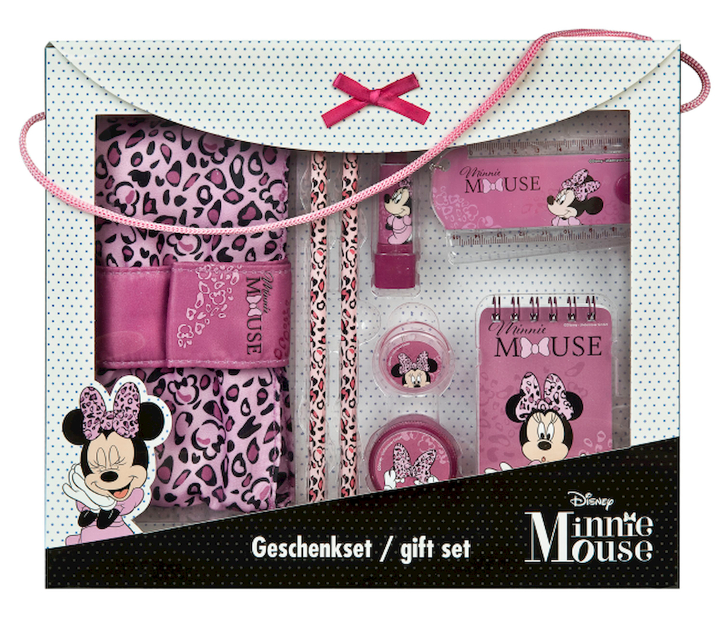 Minnie Mouse Fancy Schrijfwaren Set 5 delig