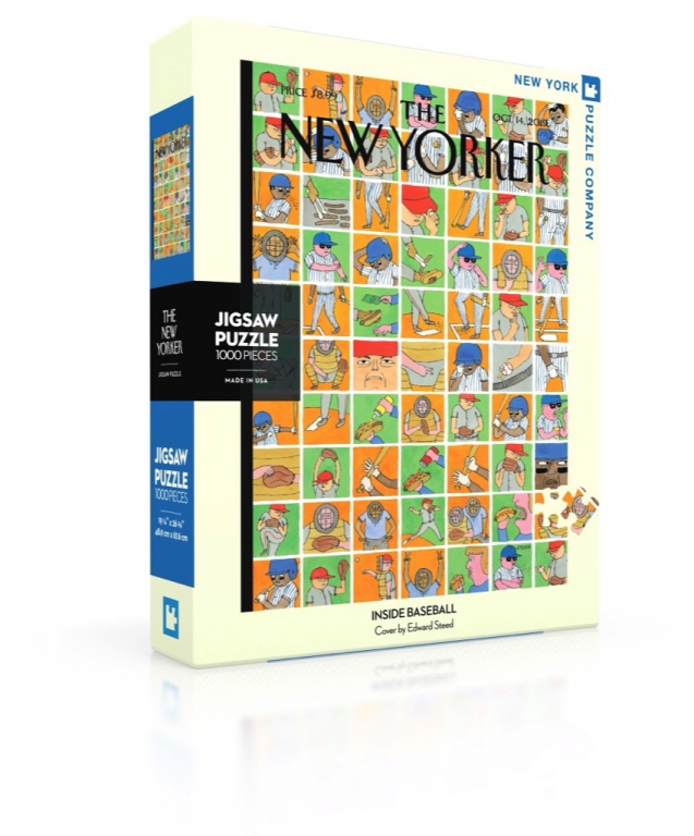 New York Puzzle Company Inside Baseball - 1000 pieces