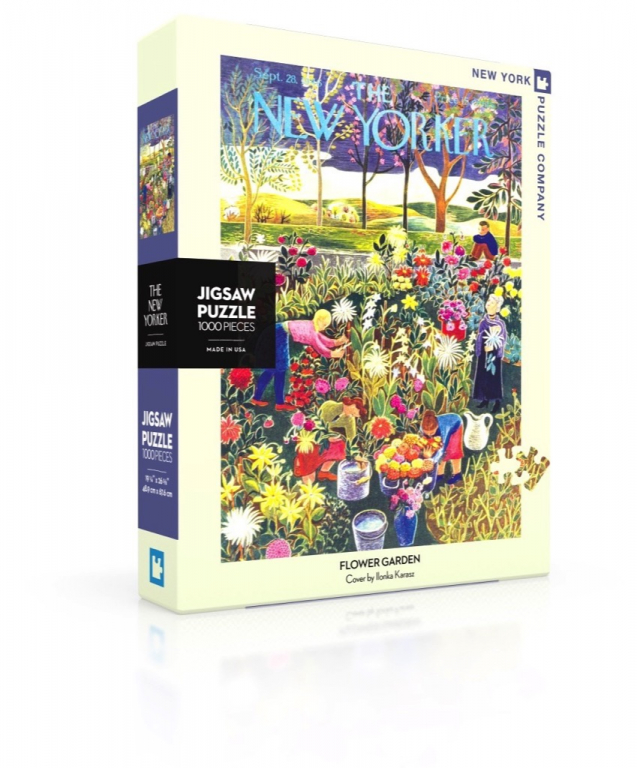 New York Puzzle Company Flower Garden - 1000 pieces
