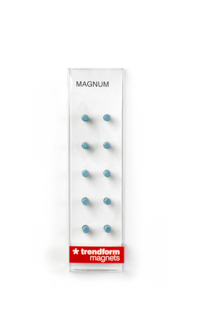 Trendform Magnet Magnum - set van 10 - Blauw