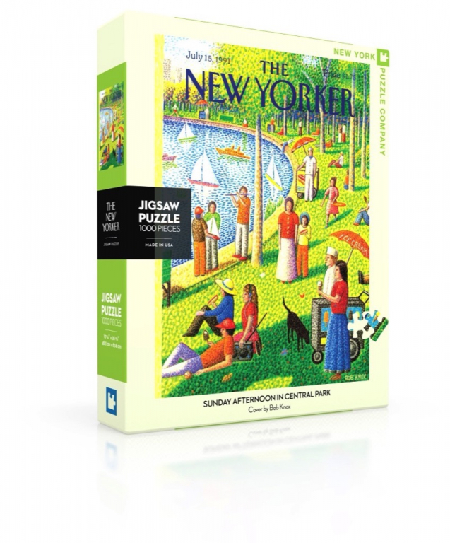 New York Puzzle Company Sunday Afternoon in Central Park - 1000 pieces