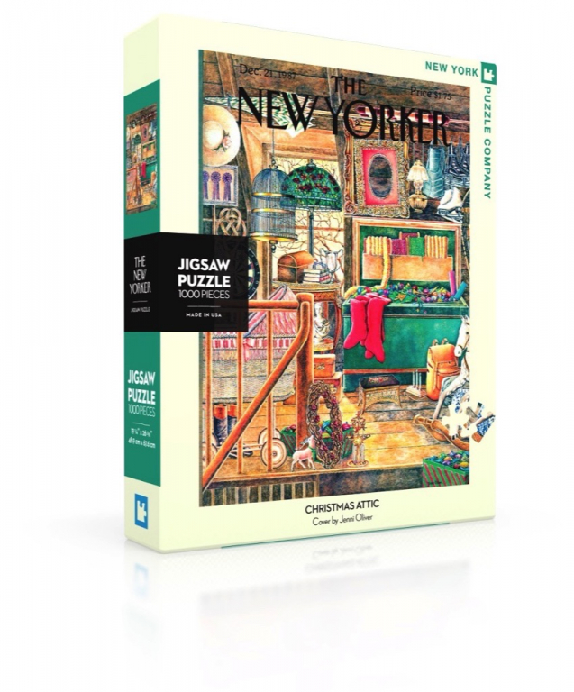 New York Puzzle Company Christmas Attic - 1000 pieces