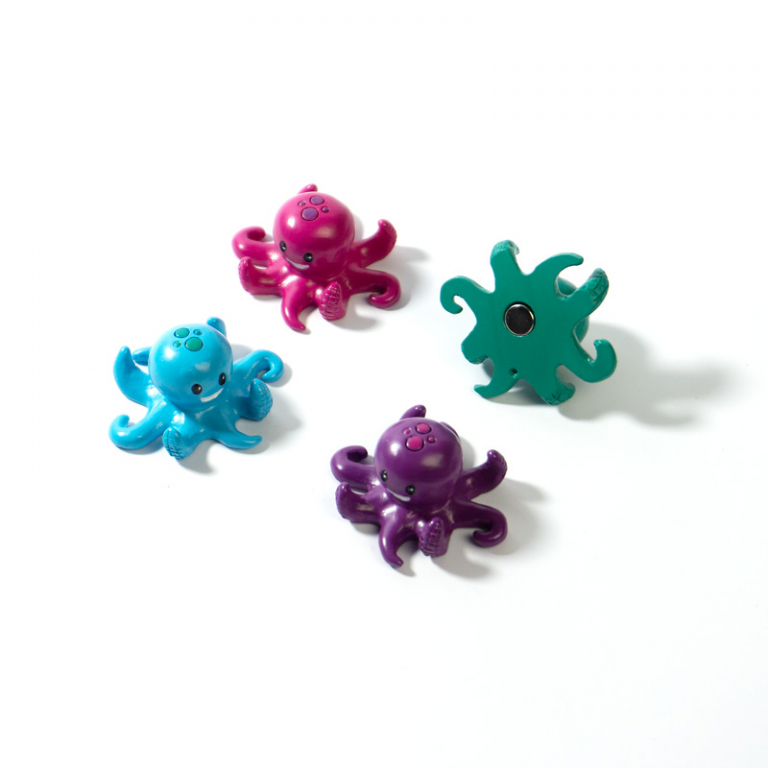 Trendform Magnetische Octopus - set van 4 verschillende