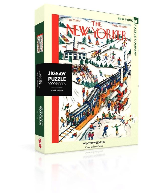 New York Puzzle Company Winter Weekend - 1000 pieces