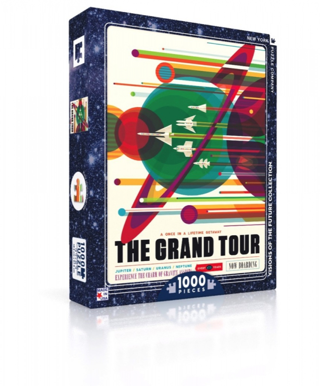 New York Puzzle Company The Grand Tour - 1000 pieces
