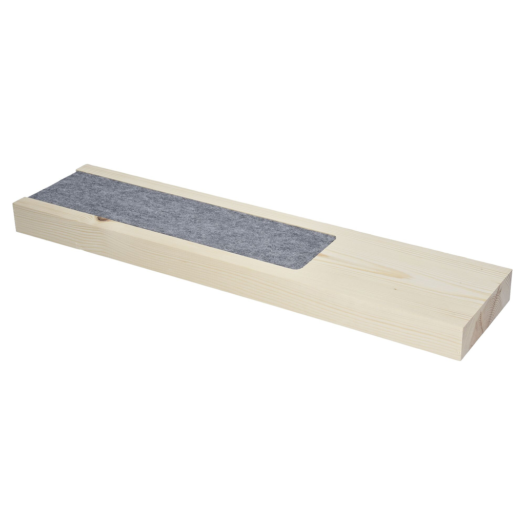Duraline Grenen Plank + Vilt Stuk 60x15x4cm