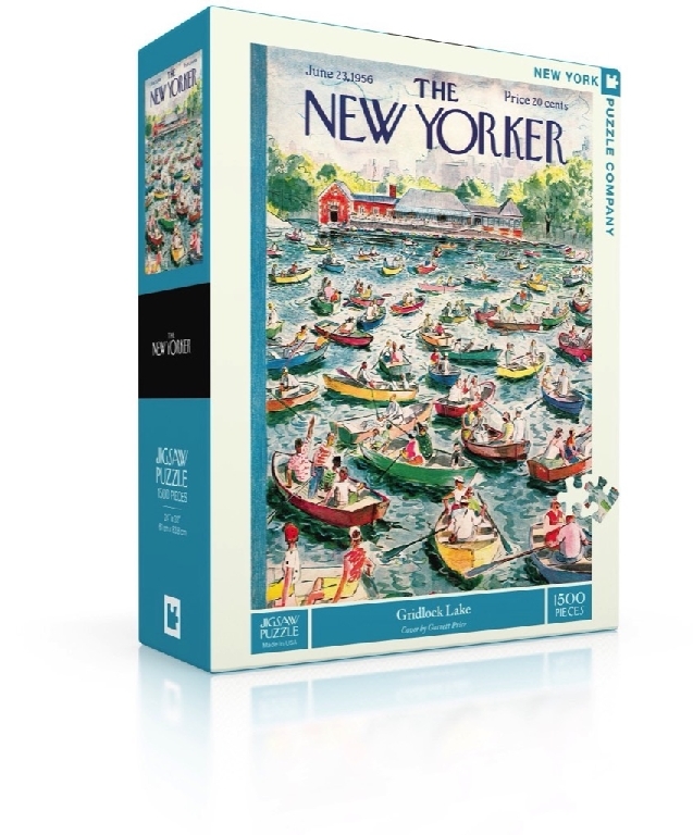 New York Puzzle Company Gridlock Lake - 1500 pieces