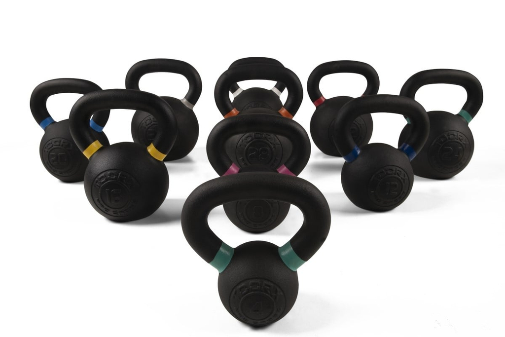 Toorx Fitness - Kettlebell- 32 kg - Gietijzer - Gewicht - Zwart