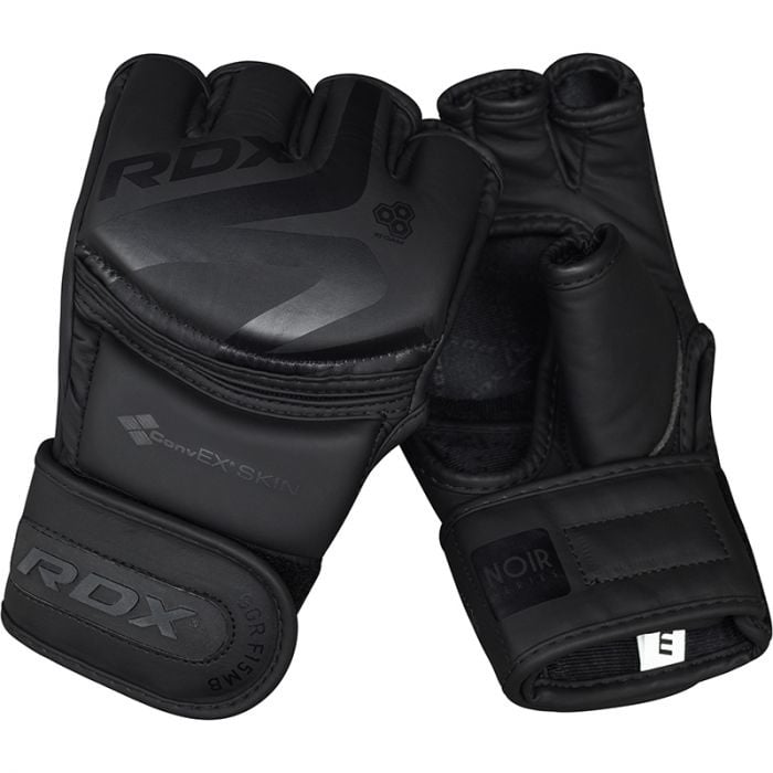 Bokshandschoenen MMA - RDX Sports - F15 Noir -  Boxing Gloves - Zwart - Maat S