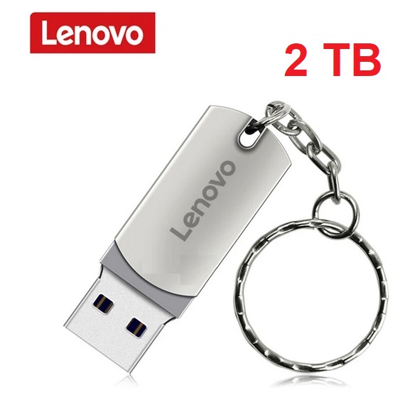 Lenovo Usb 3.0 Pendrive-2Tb Metaal-Hoge Snelheid-Flash Pen Drive-Draagbaar-Waterdicht-U Disk Stick-Mini Ssd Memoria Pen Usb