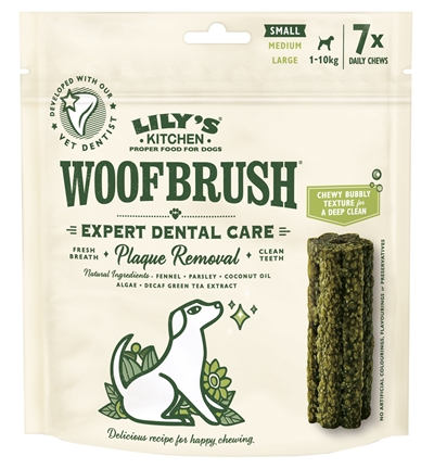 LILY'S KITCHEN DOG WOOFBRUSH DENTAL CARE 7X22 GR