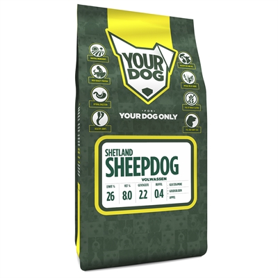 Yourdog shetland sheepdog volwassen (3 KG)