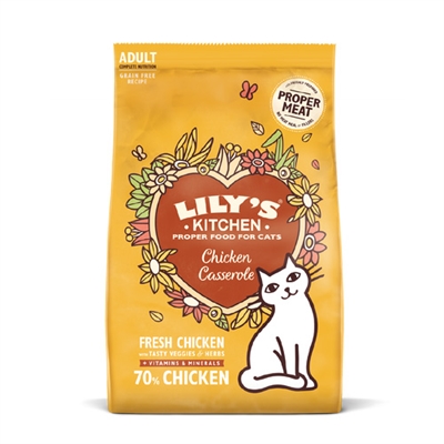 LILY'S KITCHEN CAT ADULT CHICKEN CASSEROLE 4 KG