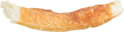 12 cm 50 st Trixie dentafun voor de hond bbq kip kauw rib glutenvrij