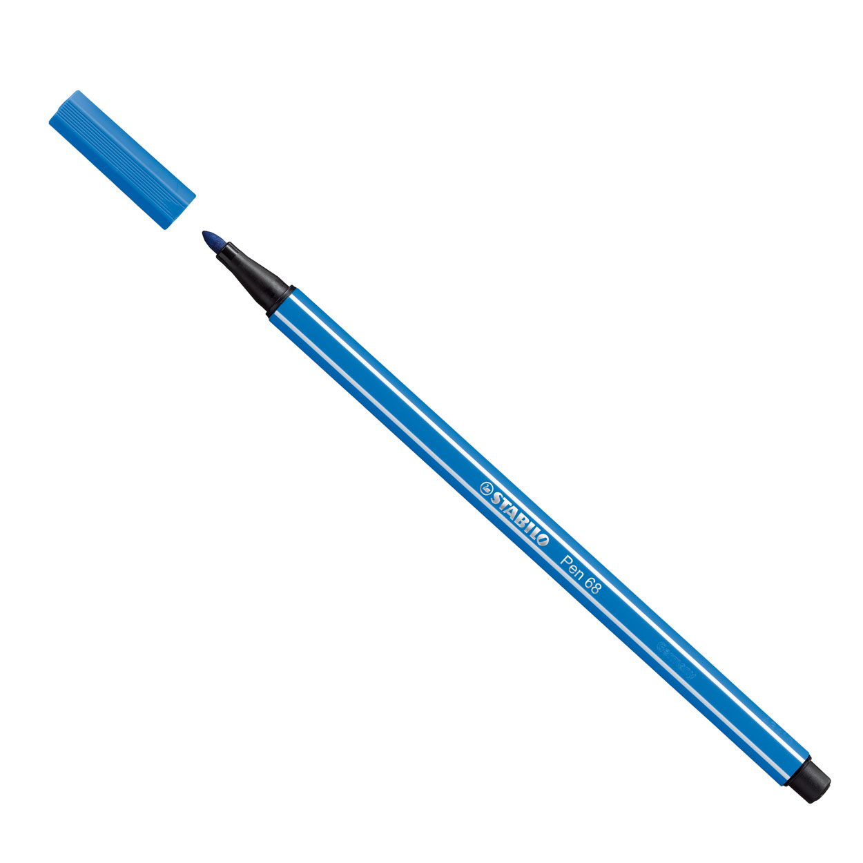 STABILO Pen 68 - Premium Viltstift - Licht Blauw - per stuk