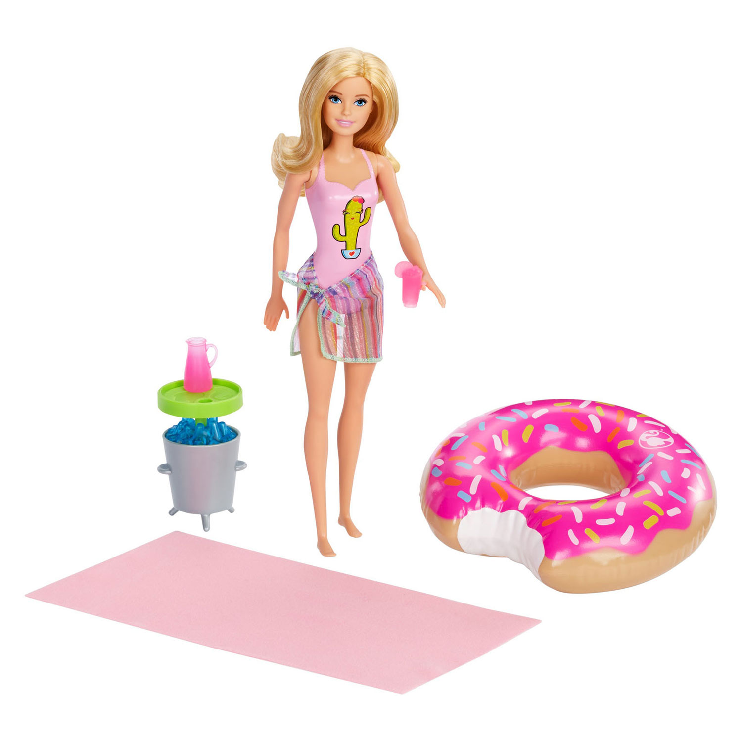 Barbie Zwembadfeestje - Blond