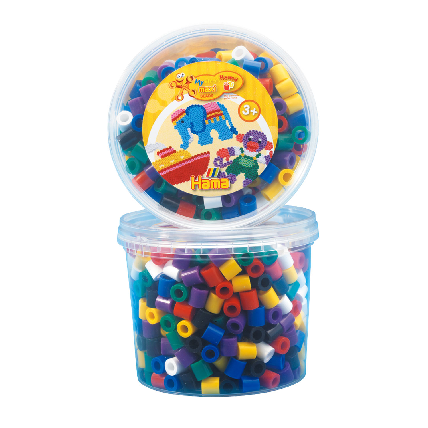 Hama Strijkkralen Maxi Beads in Tub