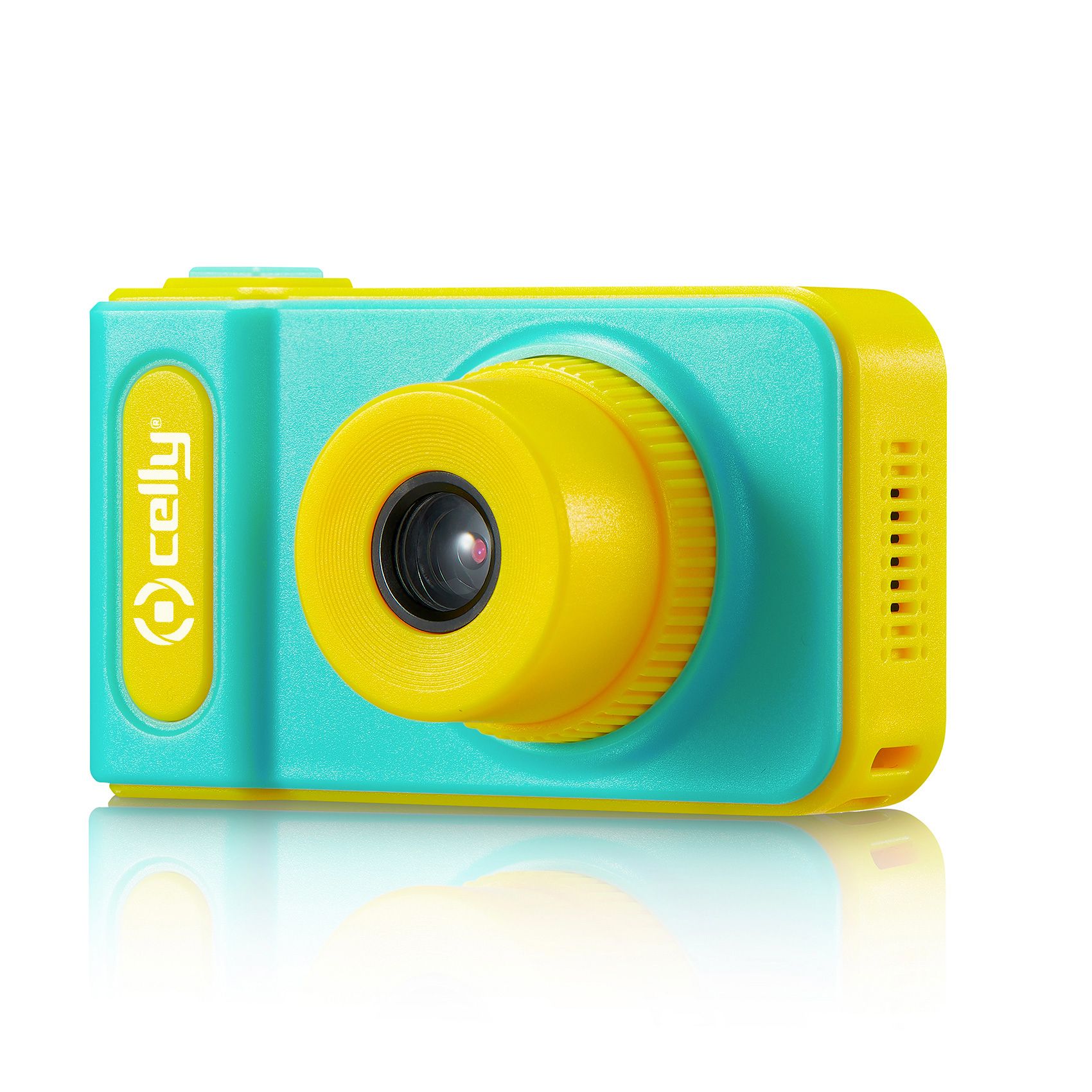 Celly Camera Kids 8 X 4,5 X 5,5 Cm Microusb Blauw/geel