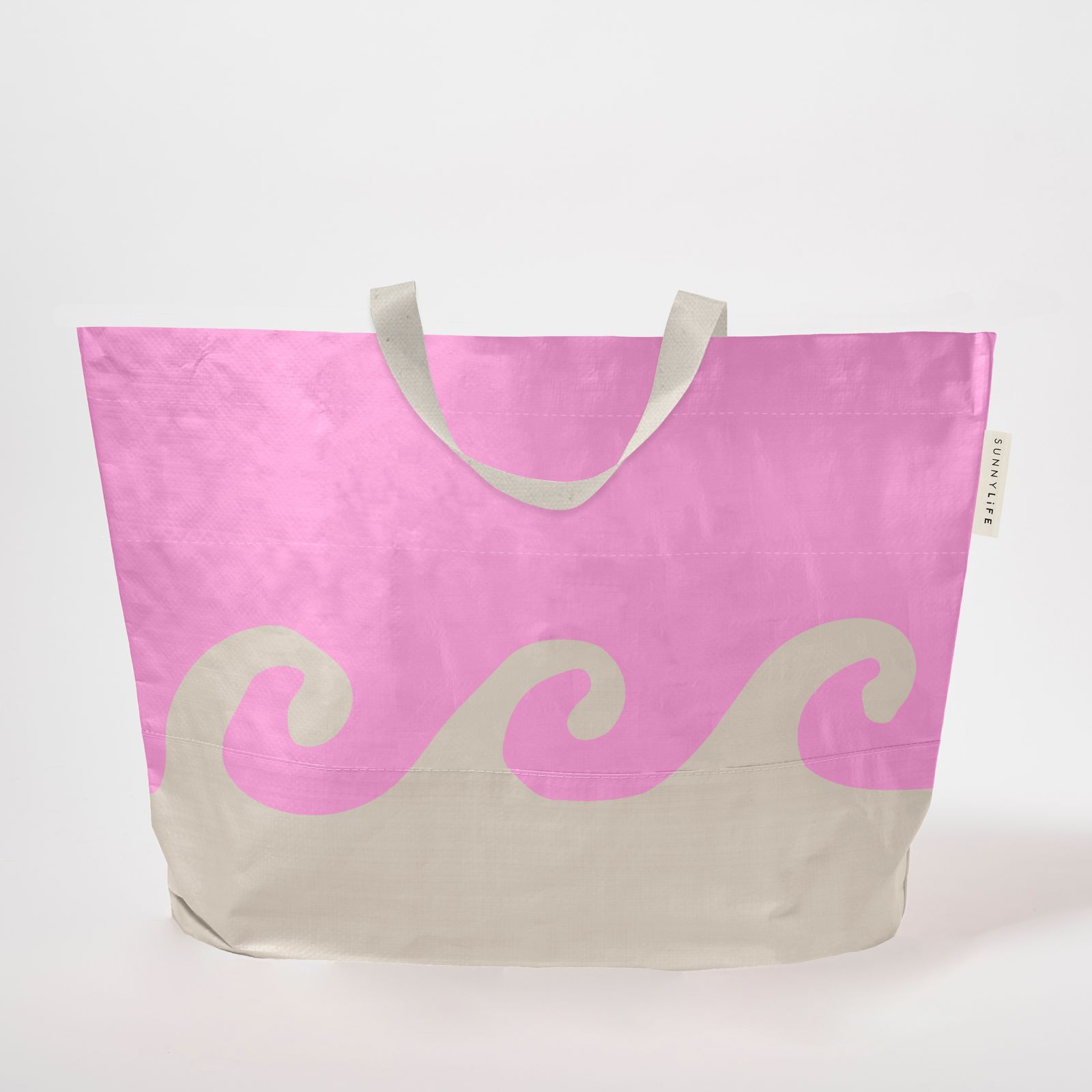 Beach Bags & Pouches Strandtas met Buidel Candy Pink